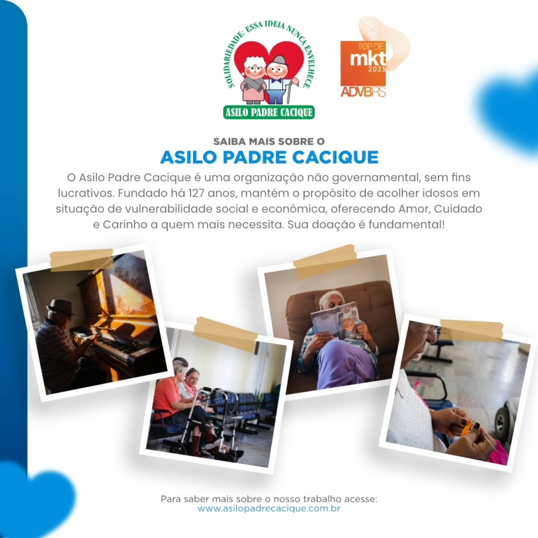 Ação solidária mobiliza torcedores de Grêmio e Inter para ajudar o Asilo Padre Cacique